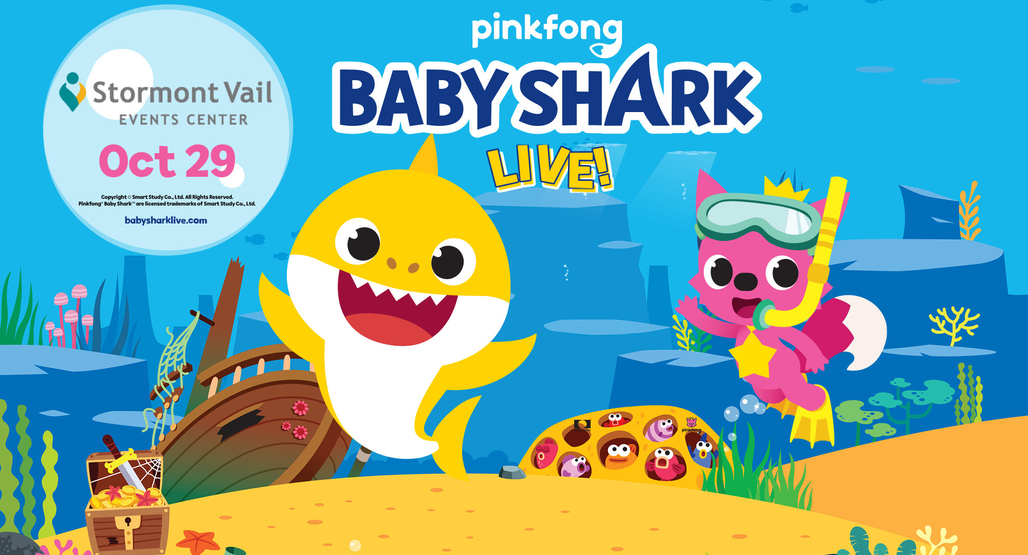 Baby Shark Live! Thursday, October 29th At Stormont Vail ...