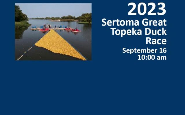The 28th Annual Sertoma Great Topeka Duck Race 2023